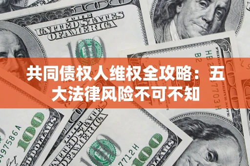 武汉共同债权人维权全攻略：五大法律风险不可不知