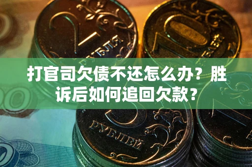 武汉打官司欠债不还怎么办？胜诉后如何追回欠款？