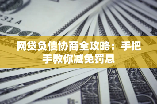 武汉网贷负债协商全攻略：手把手教你减免罚息