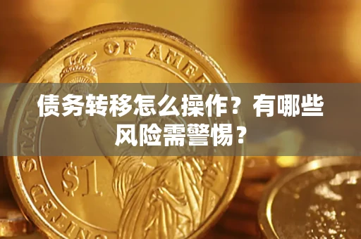 武汉债务转移怎么操作？有哪些风险需警惕？