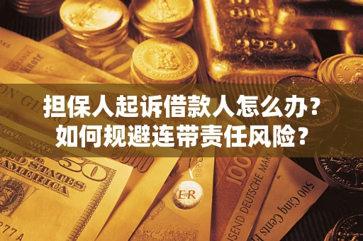 武汉担保人起诉借款人怎么办？如何规避连带责任风险？