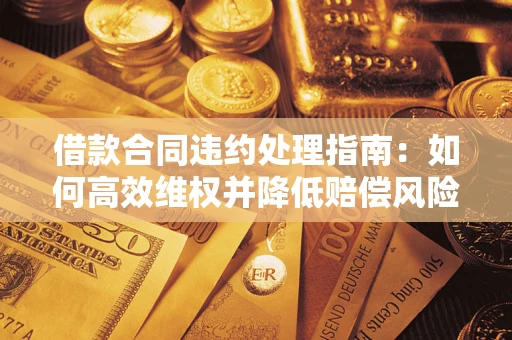 武汉借款合同违约处理指南：如何高效维权并降低赔偿风险？