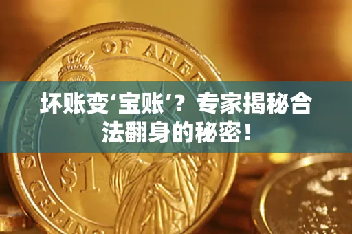 武汉坏账变‘宝账’？专家揭秘合法翻身的秘密！