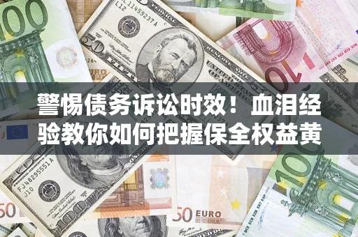 武汉警惕债务诉讼时效！血泪经验教你如何把握保全权益黄金期